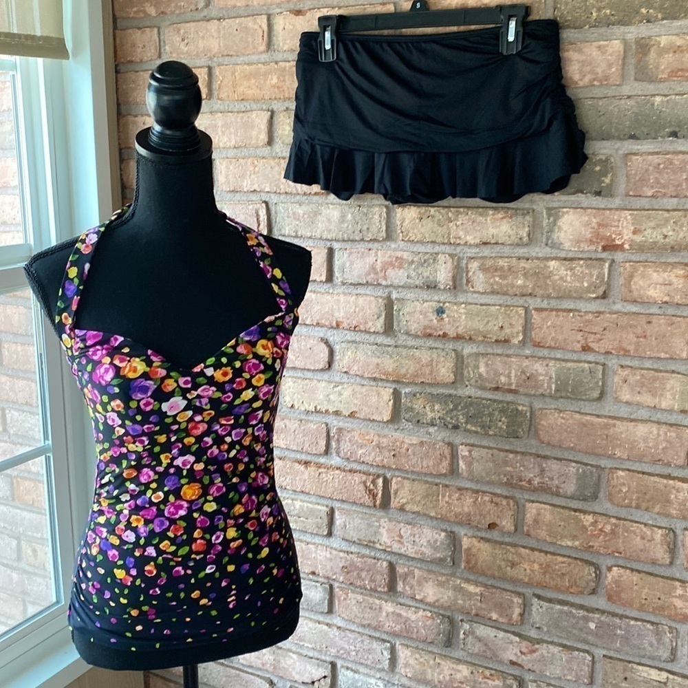 Two Piece Bathing Suit Size SP EUC